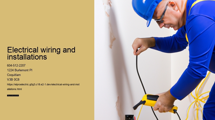Electrical wiring and installations