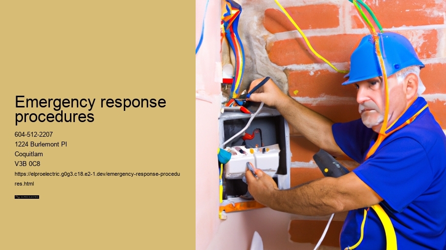 Emergency response procedures
