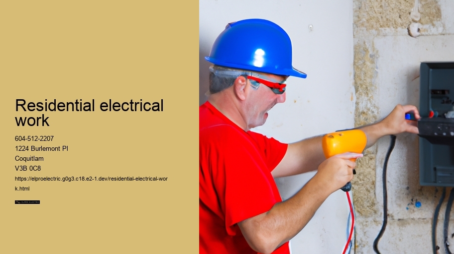 Residential electrical work