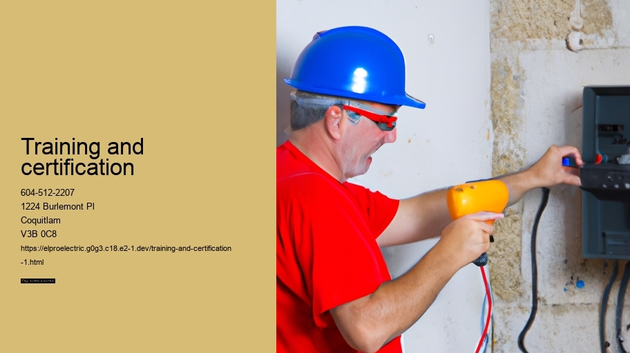 Training and certification