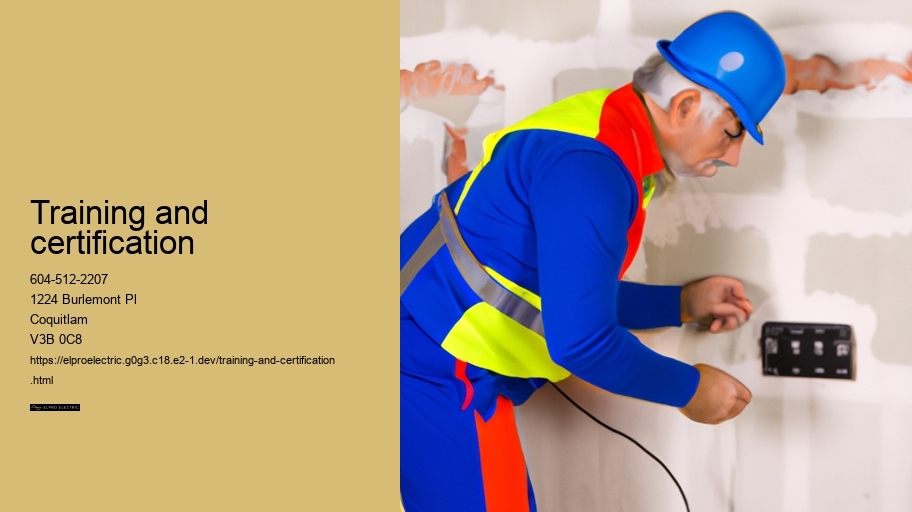 Training and certification
